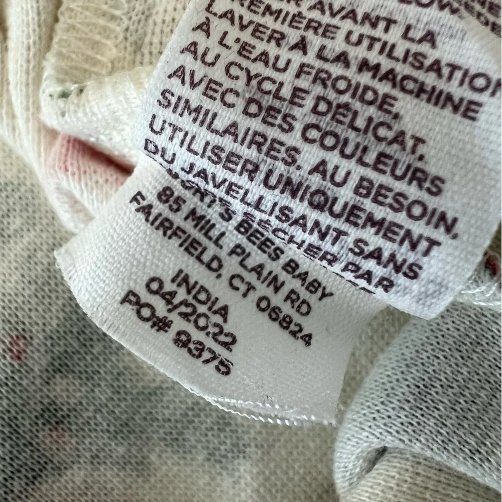 Burt’s Bees Baby Adult Tropical Christmas Flamingos PJ Lounge Pants XXL * Stains - Picture 16 of 16